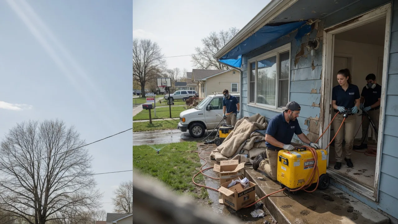 Basement Flood Cleanup in Vail, IA near me